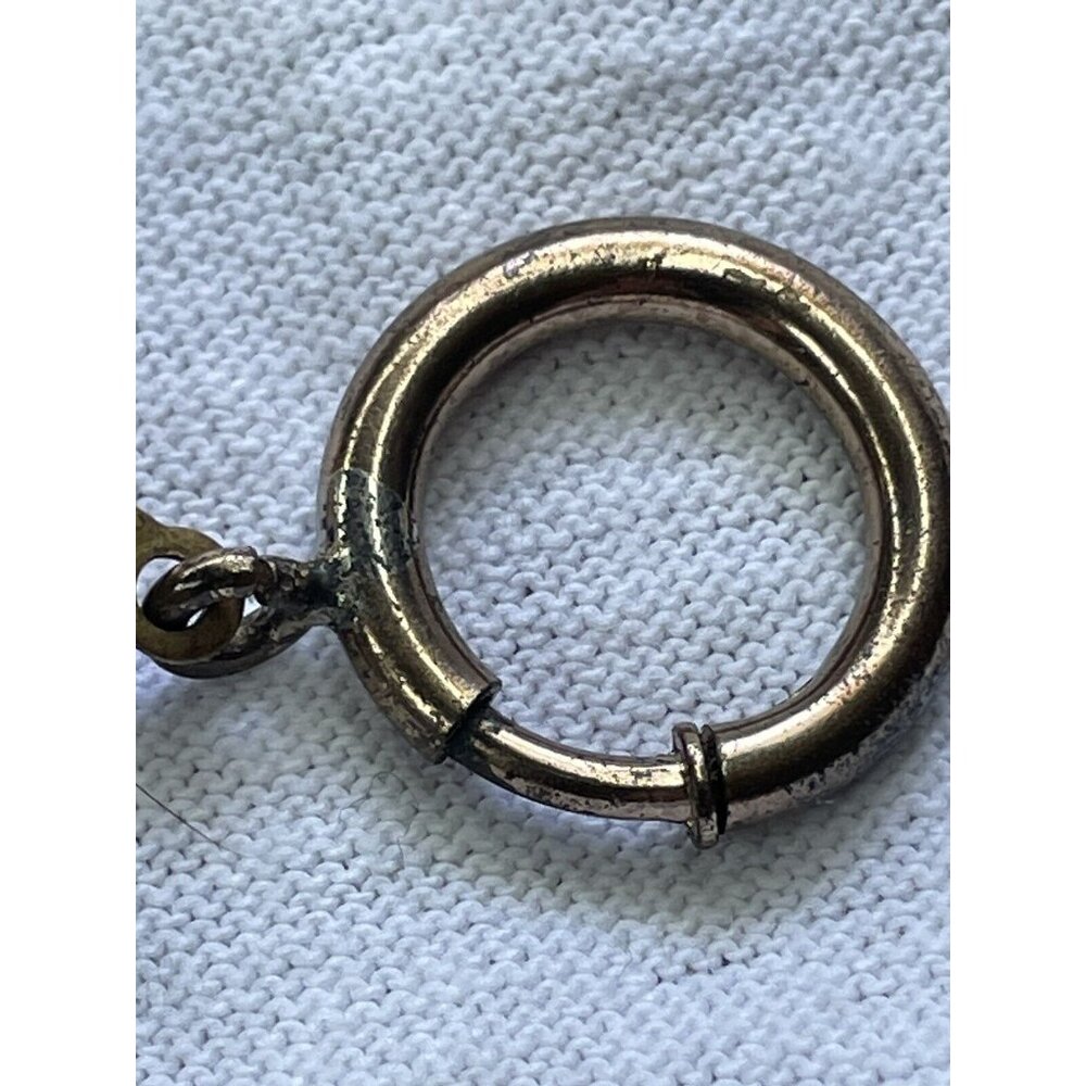 Antique Turned Engine Design Retractable Chain Cl… - image 7